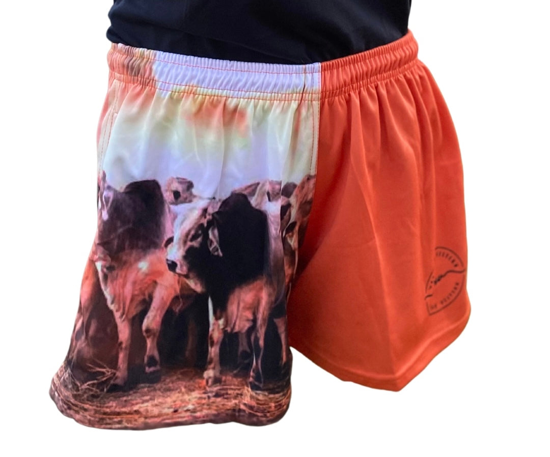 Rugby Shorts - Sunburnt Orange