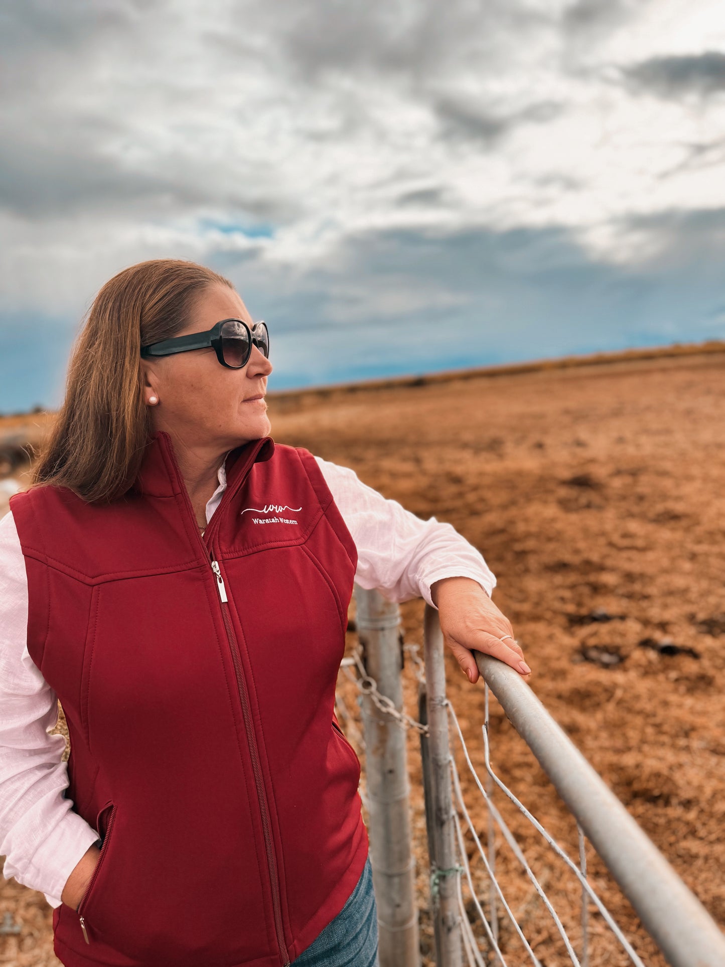 WW Ladies Red Vest