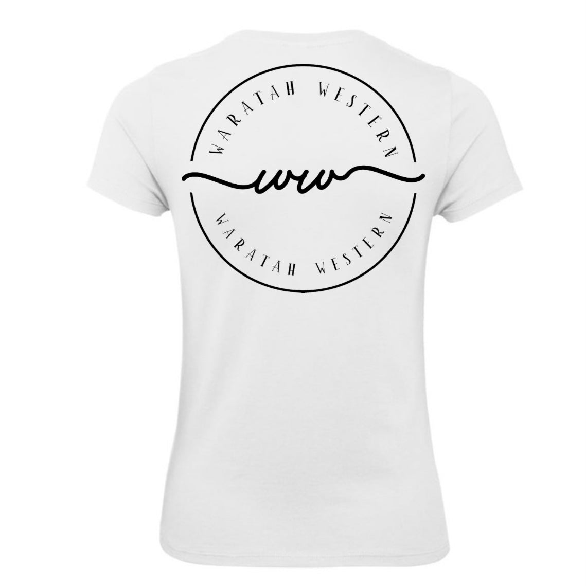 Ladies White Tee