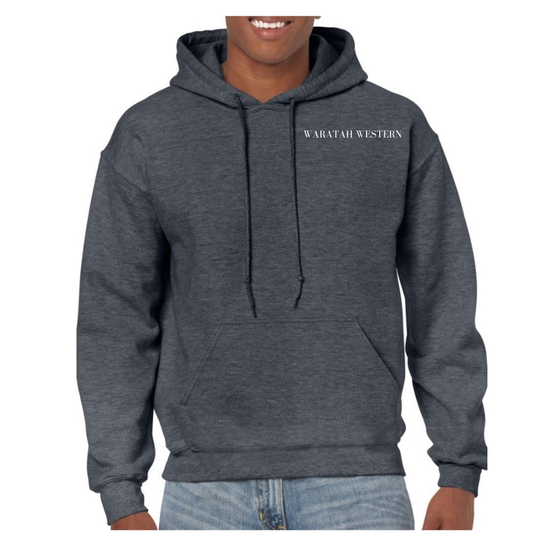 Unisex Western Grey Hoodie