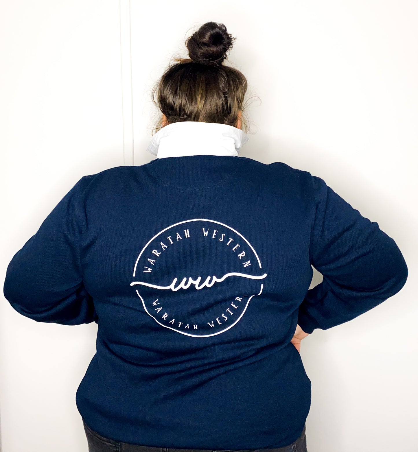 Classic Navy Rugby Jumper