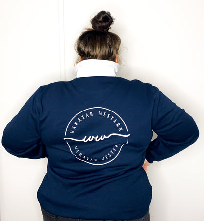 Classic Navy Rugby Jumper